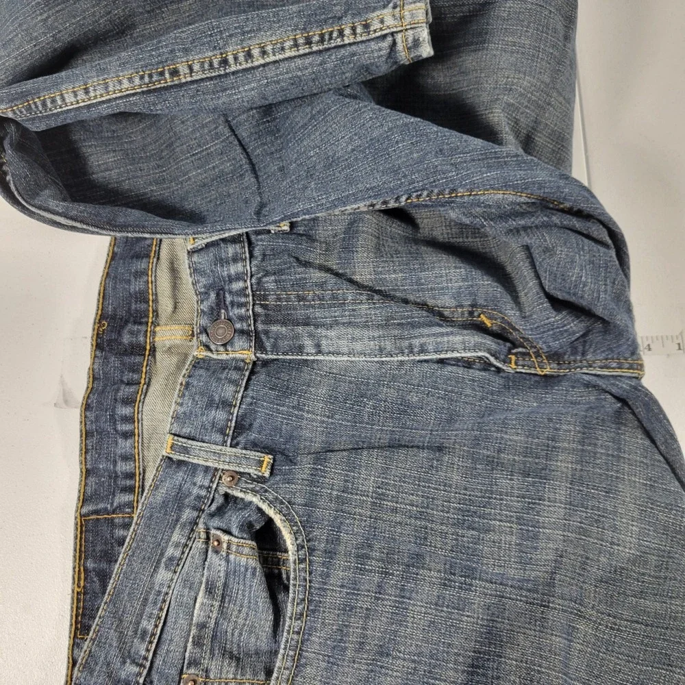 Levis 559 Relaxed Straight Jeans Mens 36x34 Blue Medium‎ Wash Denim Pants